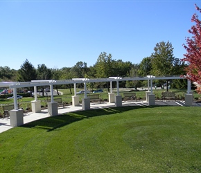 Laser Cut Pergola