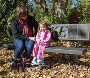 Burke Personalized Bench