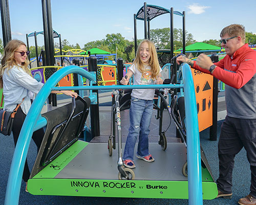 Spring Rocker Inclusive Harness Inclusive Play